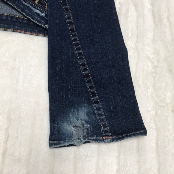 True Religion Joey Dark Wash Flare Jeans - Picture 6 of 7